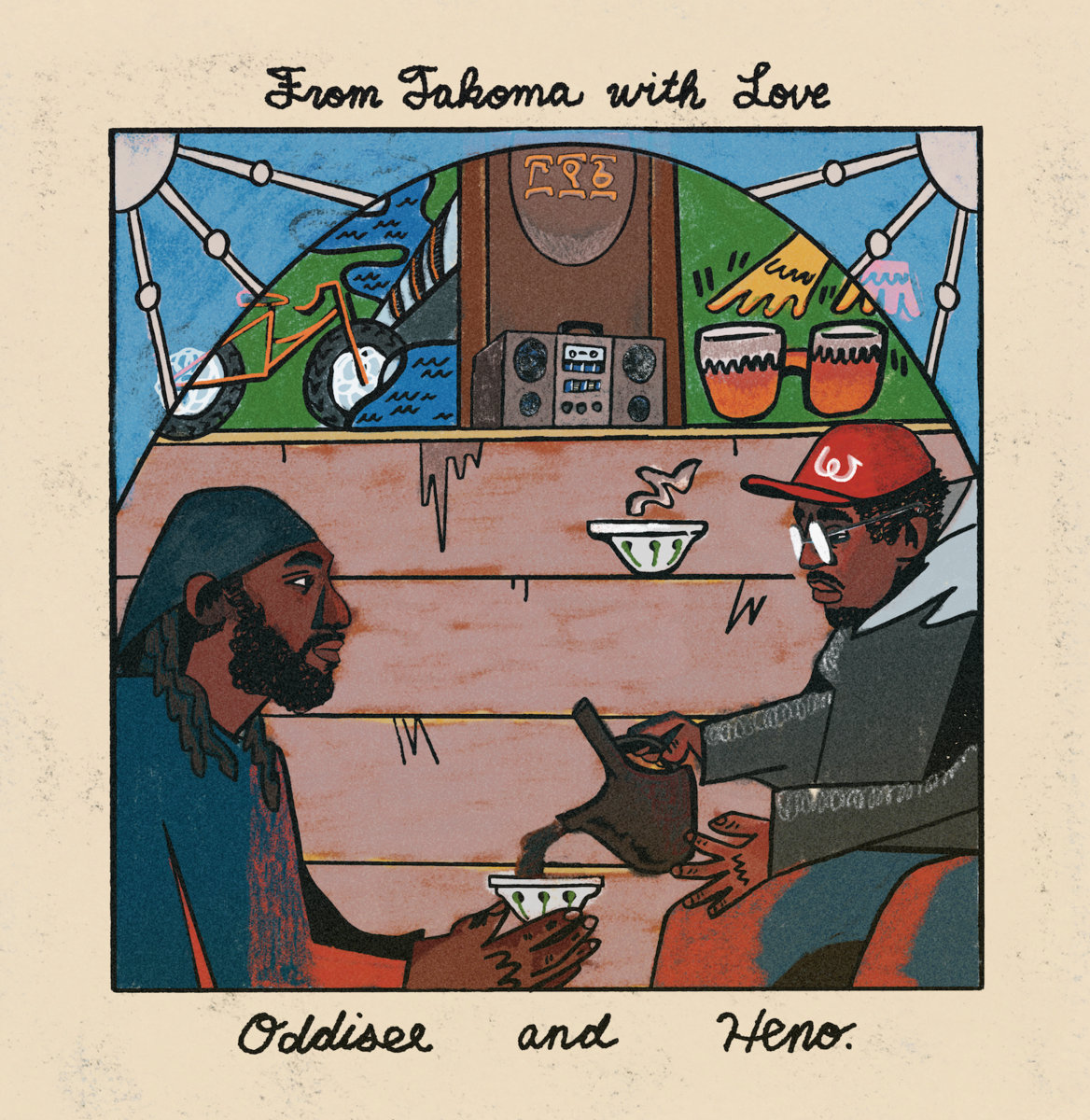 Oddisee and Heno, From Takoma With Love album cover